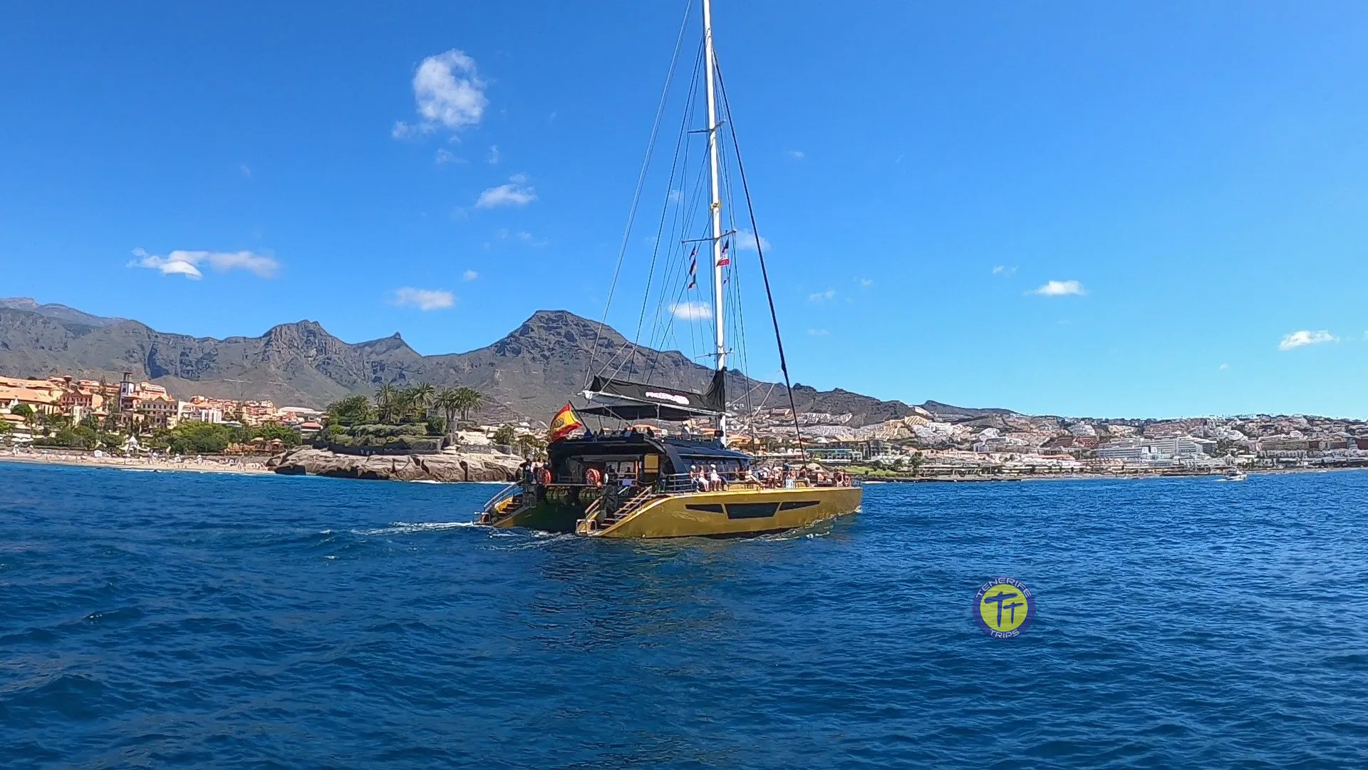 catamarán en Tenerife